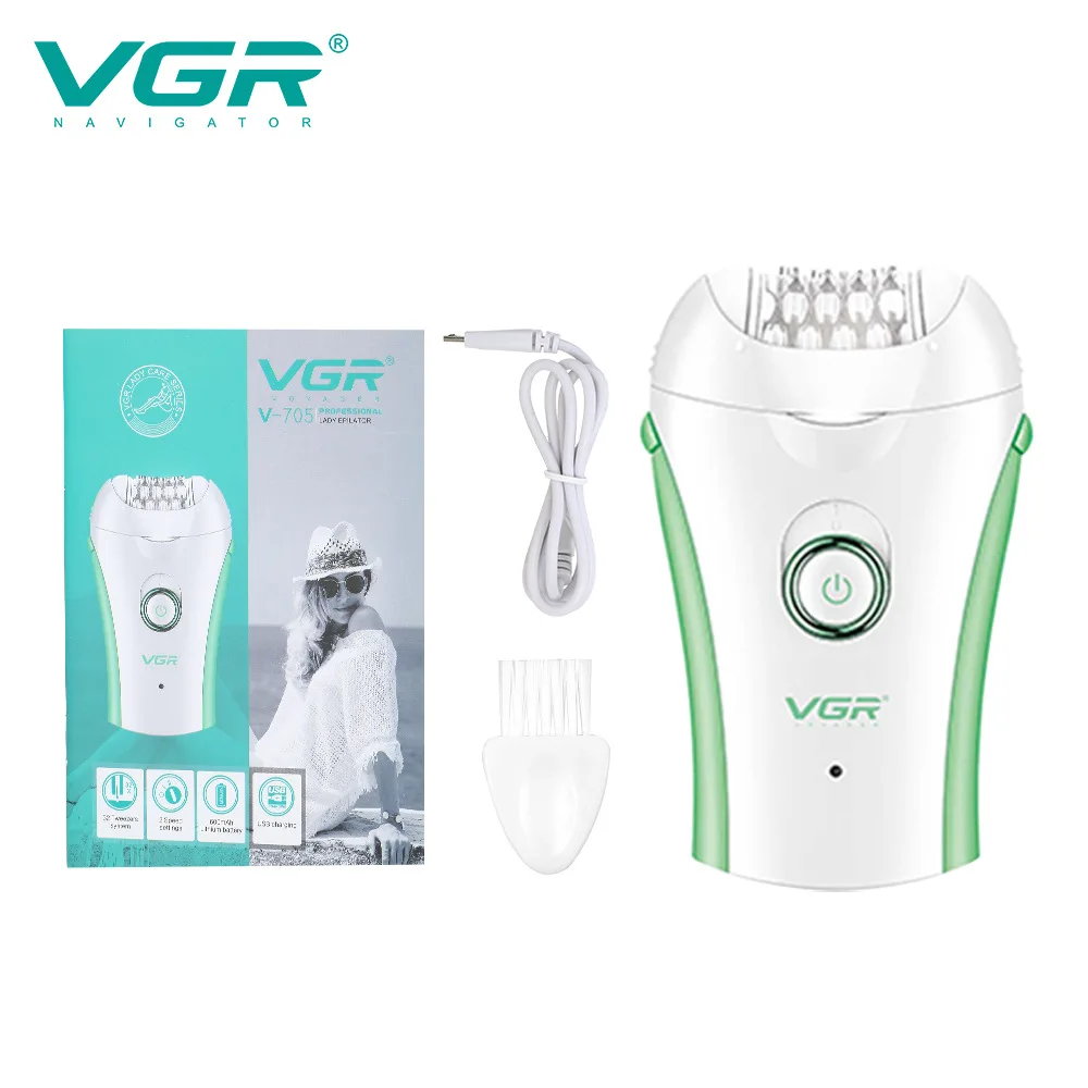 Триммер для волос VGR 705 с насадками и мощным мотором — фото товара