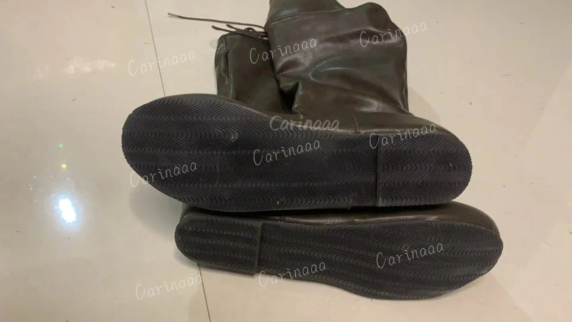 Mittelalterliche Ritterstiefel Für Herren – Cosplay Piraten Stiefel Aus Kunstleder, Wadenlang, Mit Schnalle, Für Halloween & Fasching