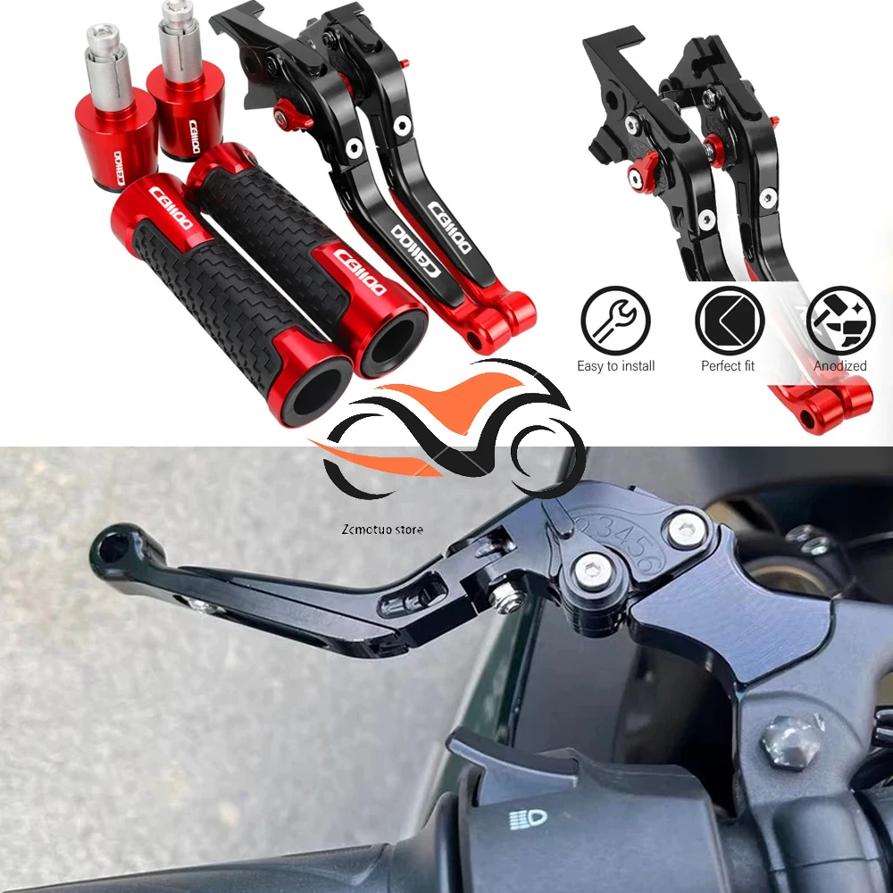 لهوندا CB1100 CB 1100 2013 2014 2015 2016 دراجة نارية دواسة فرامل عتلات المقود القبضات مقود قبضة ينتهي الملحقات