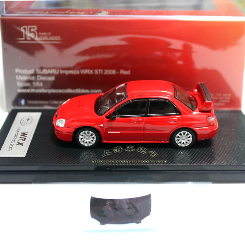 Model samochodu Subaru IMPREZA WRX z odlewu stopu w skali 1:64, kolekcjonerski, zabawka, prezent, pamiątka, ozdoba do ekspozycji