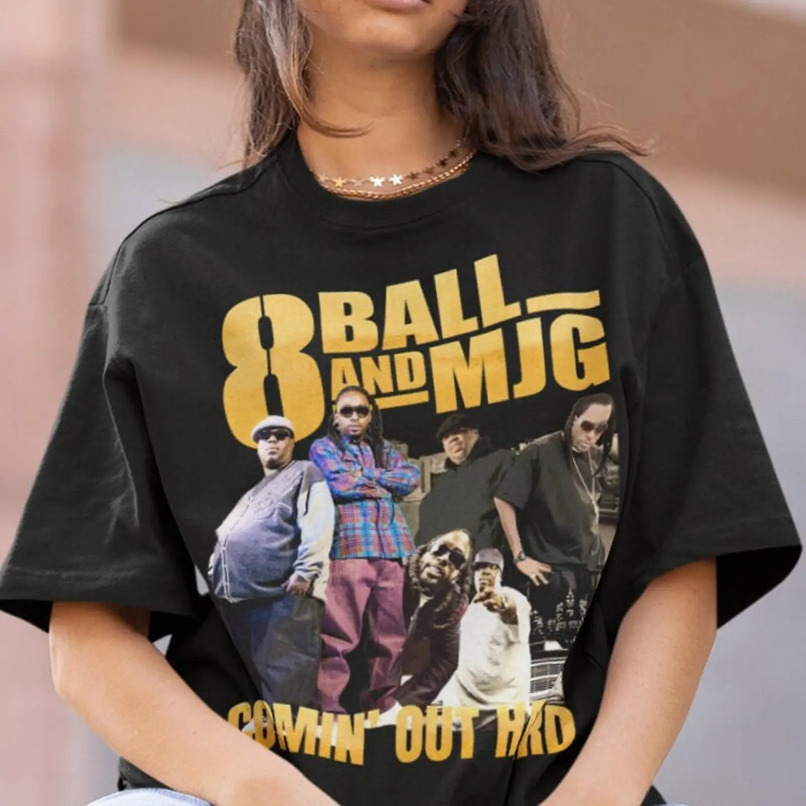 8Ball and MJG Hiphop TShirt  8Ball and MJG Sweatshirt Vintage  8Ball and MJG RnB