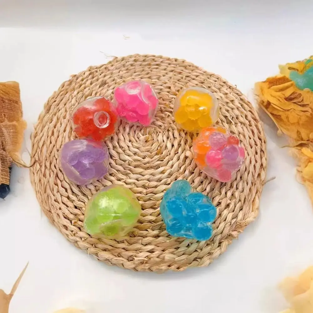 Pearl Disk String ที่เพิ่มขึ้นช้า Sticky Pearl จําลองเต่าน้อยช้า Rebound ไข่มุกของเล่น Super Soft Elastic