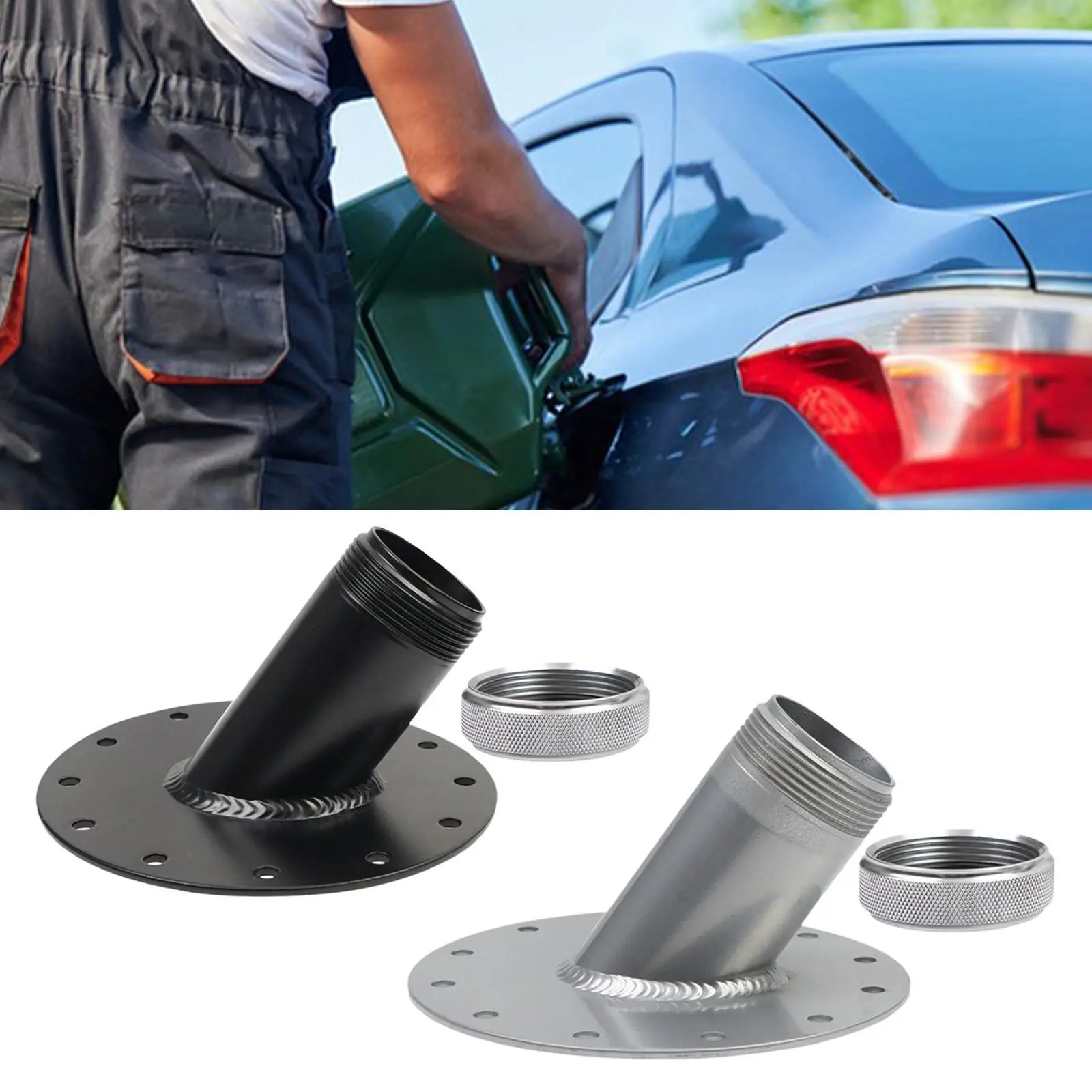 

Топливная заливная горловина, 45-градусный угол шеи, запасные части, прямая замена, простая установка, высокопроизводительный алюминиевый сплав