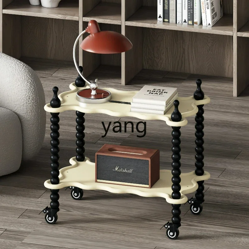 Picture 4: LTT simple movable trolley living room creative shelf