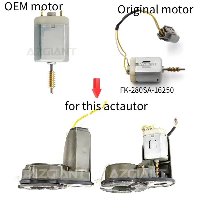 

For Honda Civic 2000-2008 Car Exterior Power Rearview Reverse Mirror Folding Motor Side Auto Replacement FK-280SA-16250