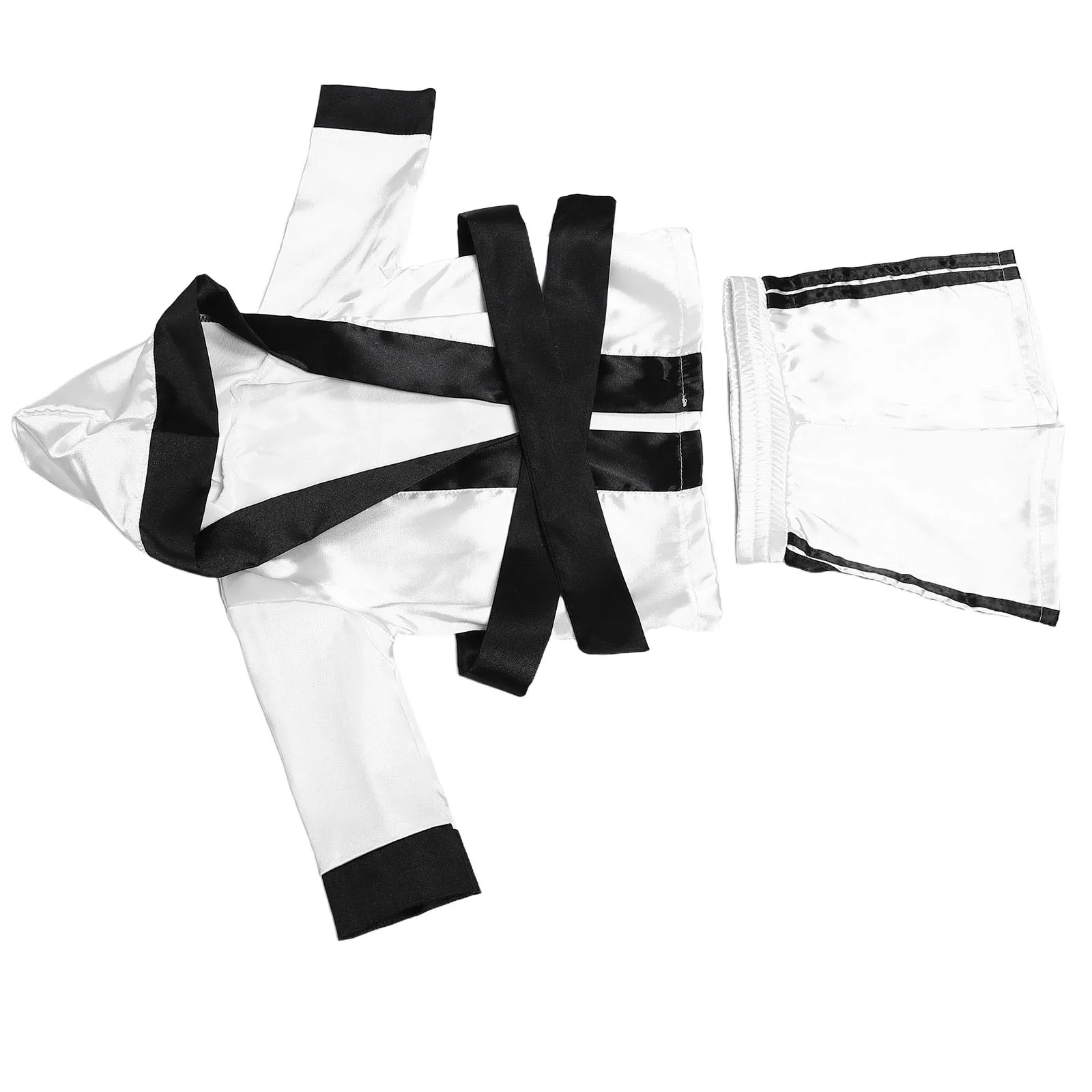 

1 Set Baby Boxing Costume Newborn Photography Outfit Soft Comfortable For Boys Girls Durable Trunks Studio Home Photo Props