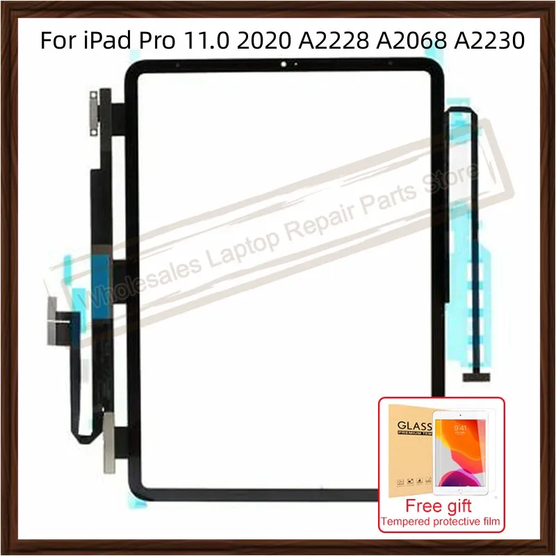 

OEM new For Apple iPad Pro 11 2nd Gen 2020 A2228 A2068 A2230 Touch Screen Digitizer Front Glass Panel Replacement