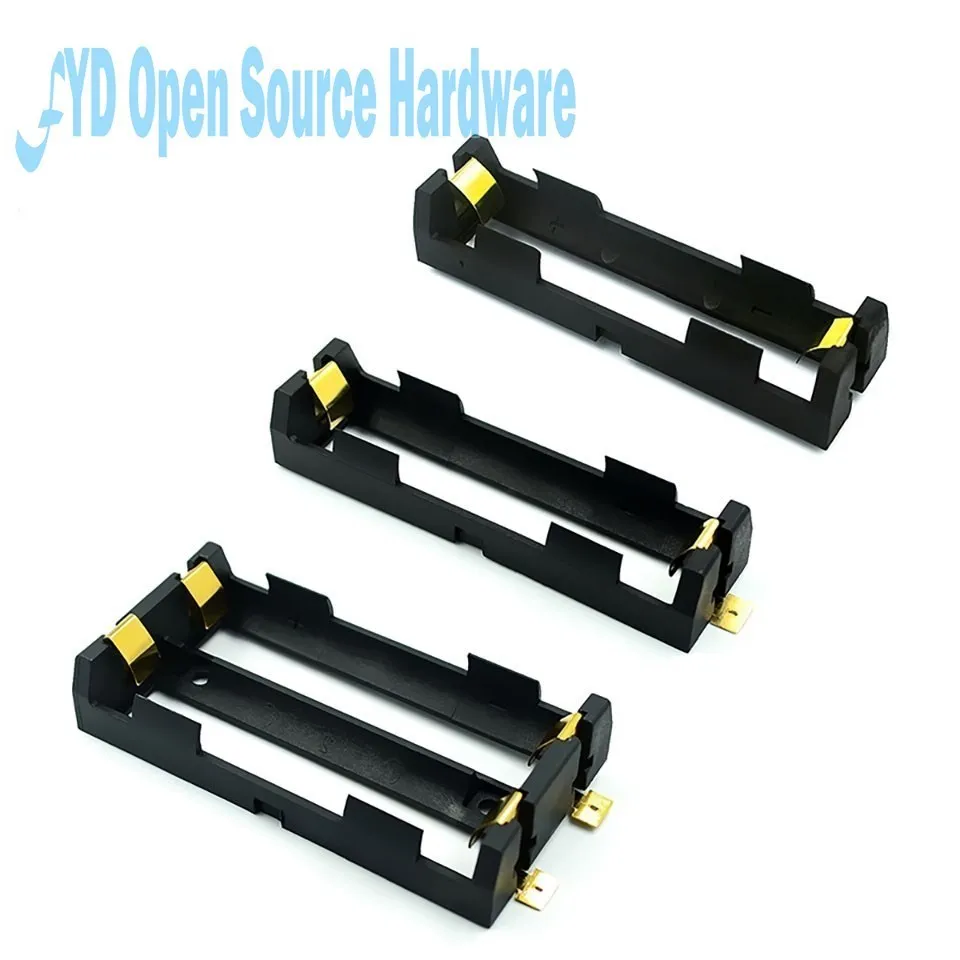 18650 SMT Battery Holder 18650 SMD Battery Box Storage Case Container Power Bank With Bronze Pins Rechargeable SMT 1x2x3x4x