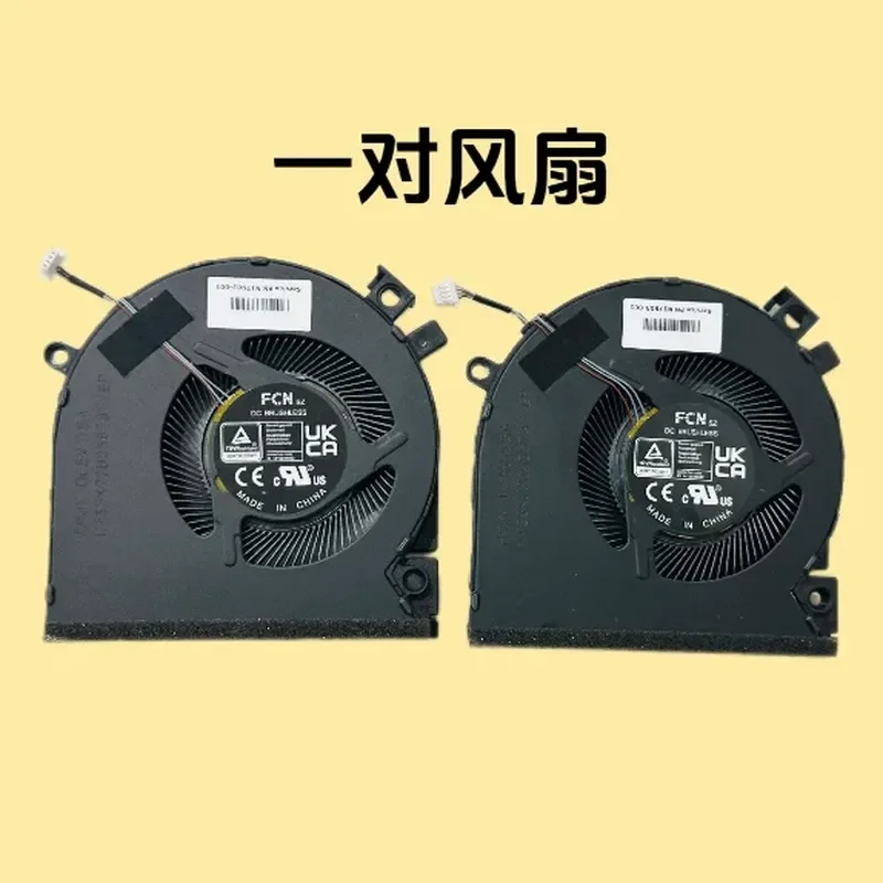 New Original Fan for HP Light and Shadow Genie 8 TPN-Q278 TPN-Q279 15-FA FB