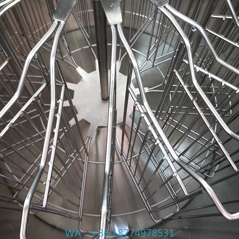 جهاز طرد مركزي أوتوماتيكي، برميل عسل متين، مستخرج عسل كهربائي 12 إطارًا، ماكينة عسل كهربائية من الفولاذ المقاوم للصدأ #1