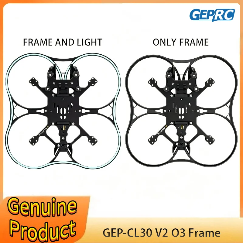 GEPRC GEP-CL30 V2 O3 Frame Kits Suitable Cinelog 30 V2 Drone Carbon Fiber Frame DIY RC FPV Quadcopter Drone Accessories Parts