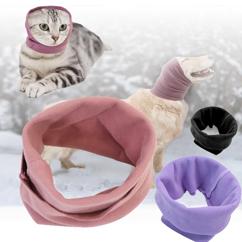 Pet Hoodz Hat for Dogs Anxiety Grooming Ear Muffs Dog Ear Protection Calming Ear Warm Soft Cat and Dog Caps Dog Accessories