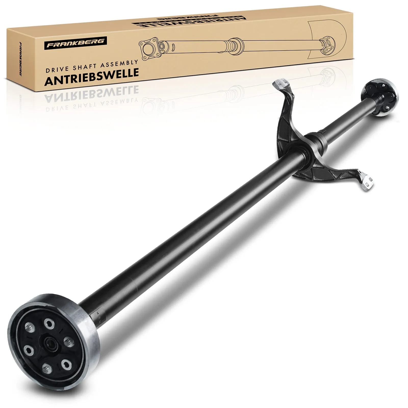 Frankberg 1x Kardanwelle Gelenkwelle Hinterachse für VW Tiguan 5N Audi Q3 8UB 8UG 2.0L 1.4L 2007-2018 5ND521101A 5N7521101