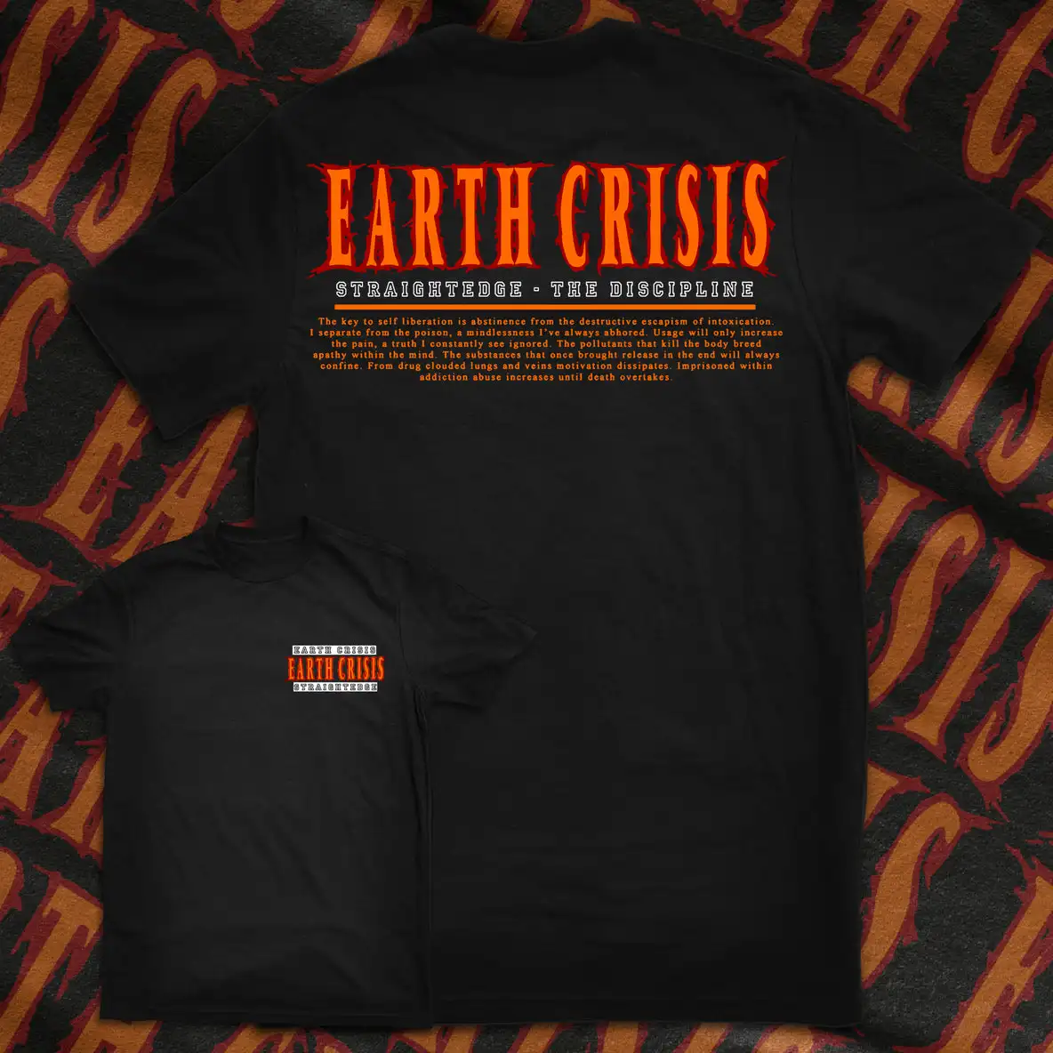 

EARTH CRISIS "THE DISCIPLINE" SHIRT