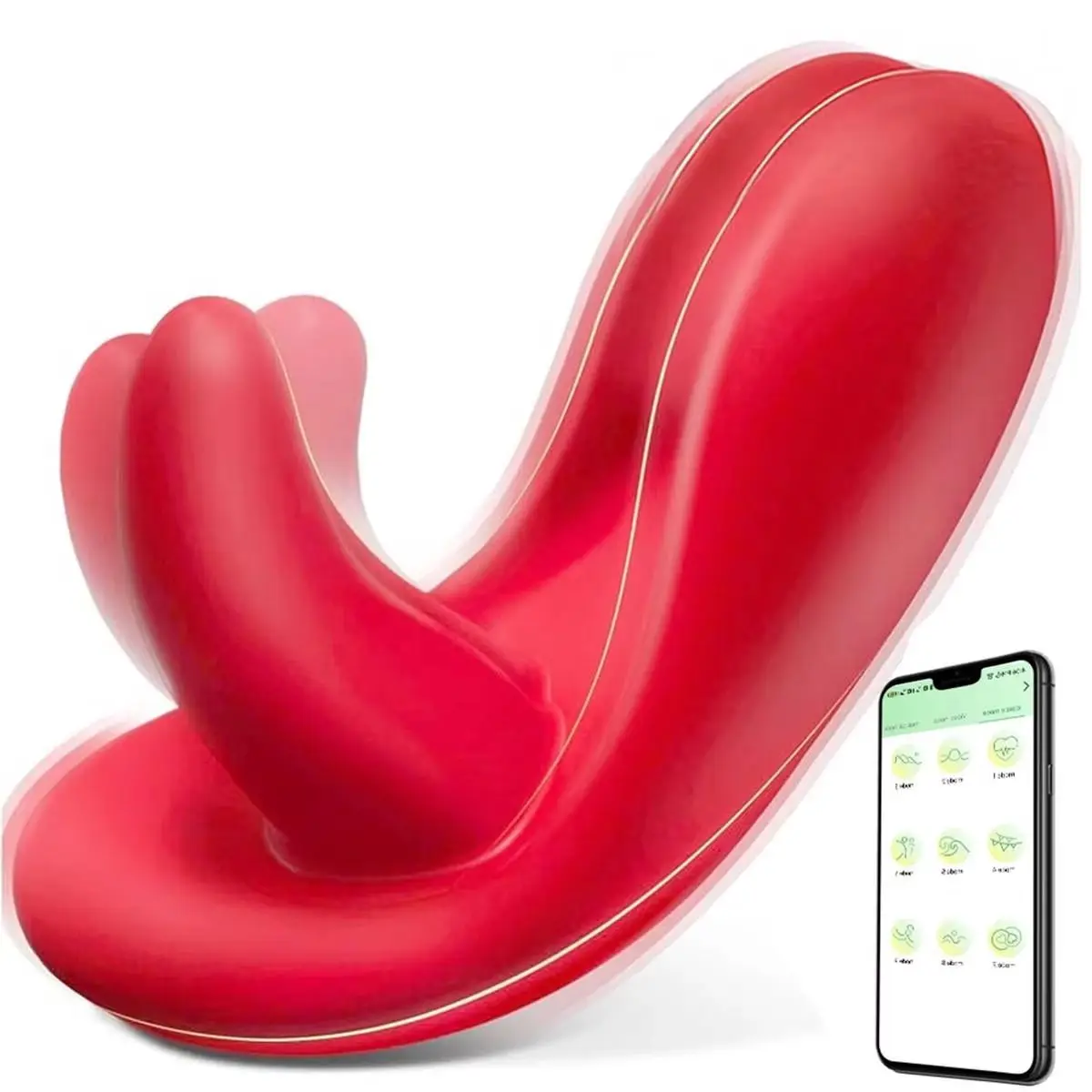 Tongue Wearable Vibrators Dildo Sex Toys for Women Licking Clitoral Vibrating Clit Stimulator Female Adult Pleasure Sex Tools