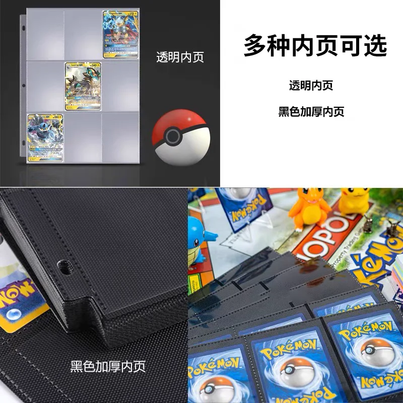 400pcs/900pcs Card Album Book Anime Dragon Ball Collection Card Storage Folder Hold Vegeta Iv Game Cards Binder Holder Gift