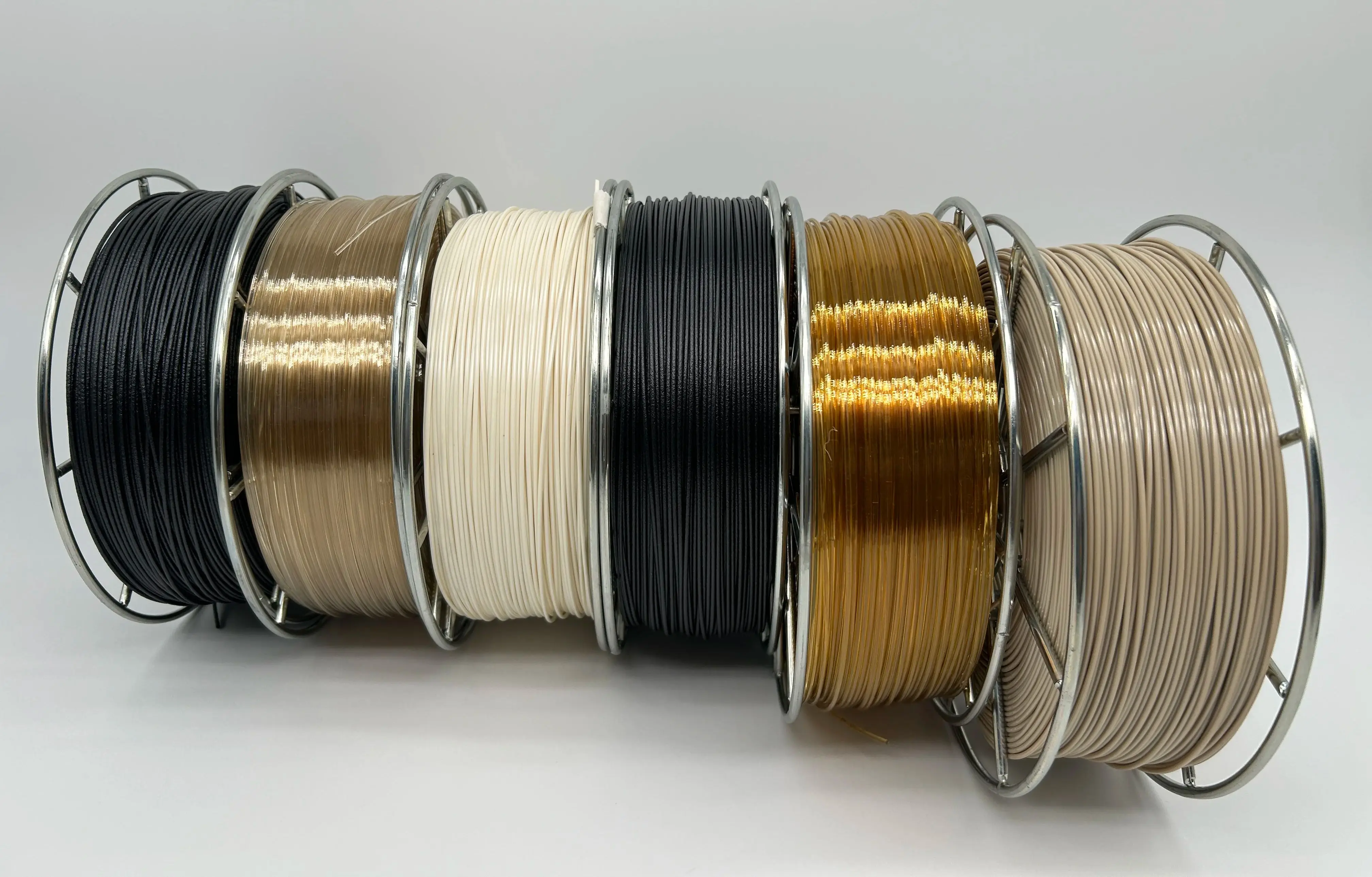 IPEEK PEEK PEI PPSU PPS Virgin 3D Filament PEEK CF/PEEK GF/PPS GF/PPS CF 3D Filament D1.75mm Natural Black 1KG/Roll