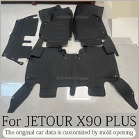 For JETOUR X90 PLUS car floor mat JETOUR X 90 PLUS anti-skid, wear-resistant and easy-cleaning car floor mat 2022 -+auto parts
