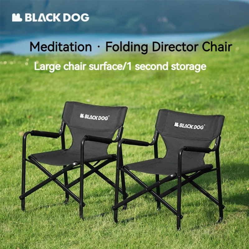 Naturehike BLACKDOG Folding Portable Chair Outdoor Beach Fishing Garden Armchair Picnic Travel Camping Chair Lightweight