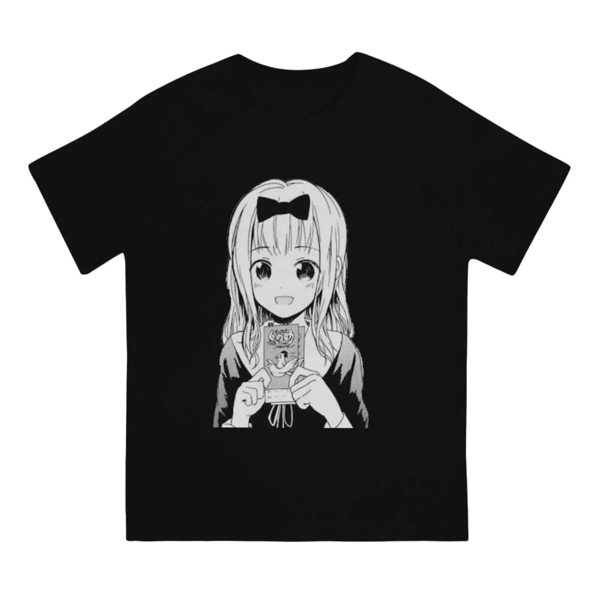 Men's Chika Fujiwara Design T Shirts K-Kaguya samas Love Is Wars  Cotton Clothes Funny Short Sleeve  Tees Gift Idea T-Shirts