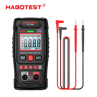 HABOTEST HT109L Digital Multimeter 4000 Counts 600V DC AC Voltage Measurement Voltmeter NCV Resistance Continuity Multitester