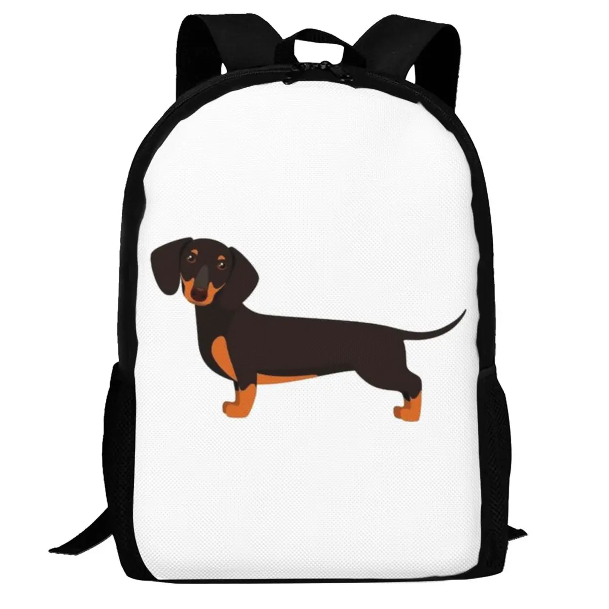 

Dachshund Pattern Art Backpack Daypack Large Capacity Children BookBag School Bag Shoulder Bags for Men Women