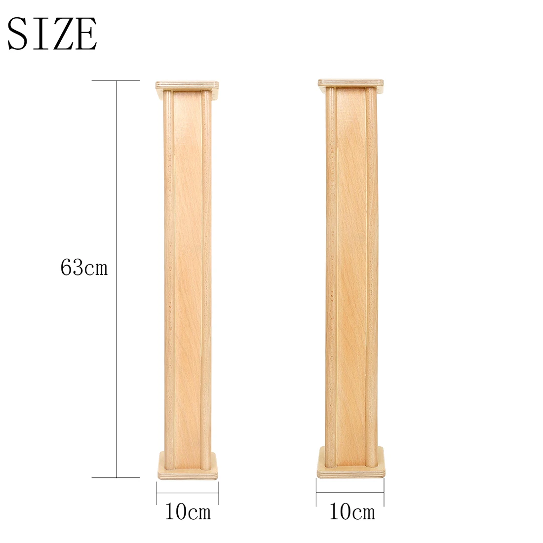 Orff Instrument Rain Sound Cylinder with Storage Bag Length of 63CM Solid Wood Rain Sound Stick for Children/Adults