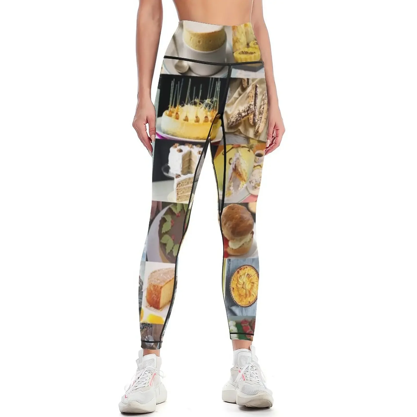 

Great British Baking Show Leggings sportswear woman gym 2025 Sports pants for sports for gym Sports pants woman Womens Leggings
