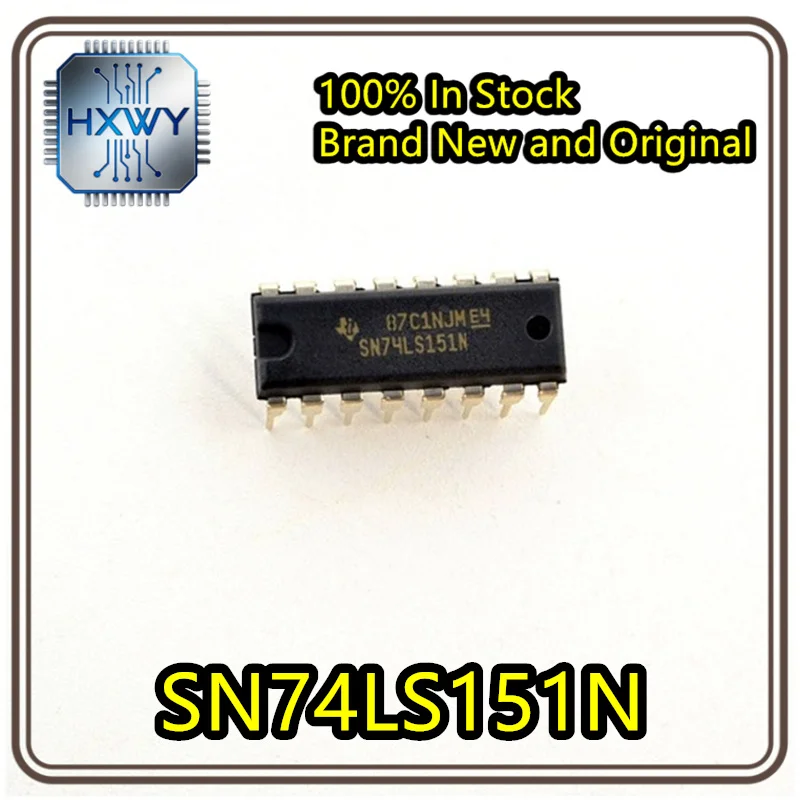 (10/50 pieces) SN74LS151N DIP16 8-to-1 Data Selector Brand New Original In Stock Electronic Equipment