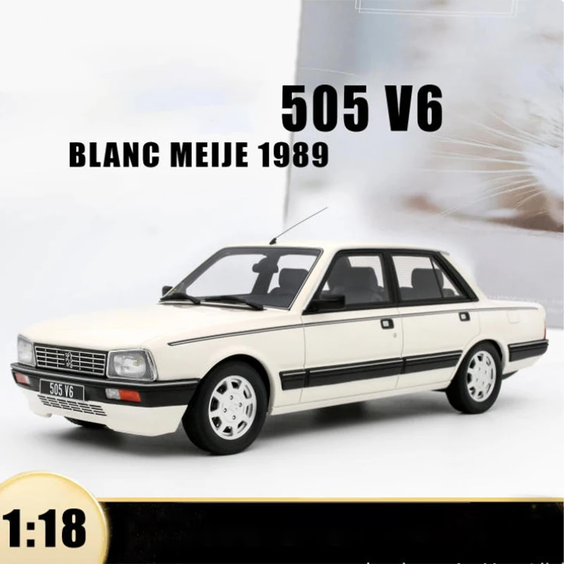 

Масштаб 1:18, 1989 505 V6, винтажный автомобиль, имитация смолы, модель автомобиля, статический дисплей, коллекционный подарок, игрушка, сувенирное украшение