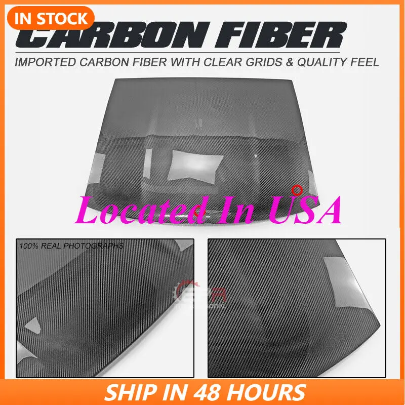 For Nissan Fairlady 370Z Z34 OE Roof (Stick on Type) Dry Carbon Fiber