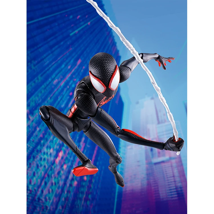 بانداي SHF مارفل سبايدر مان موازي الكون 2: مايلز جوين نموذج لجسم زخرفة سطح المكتب