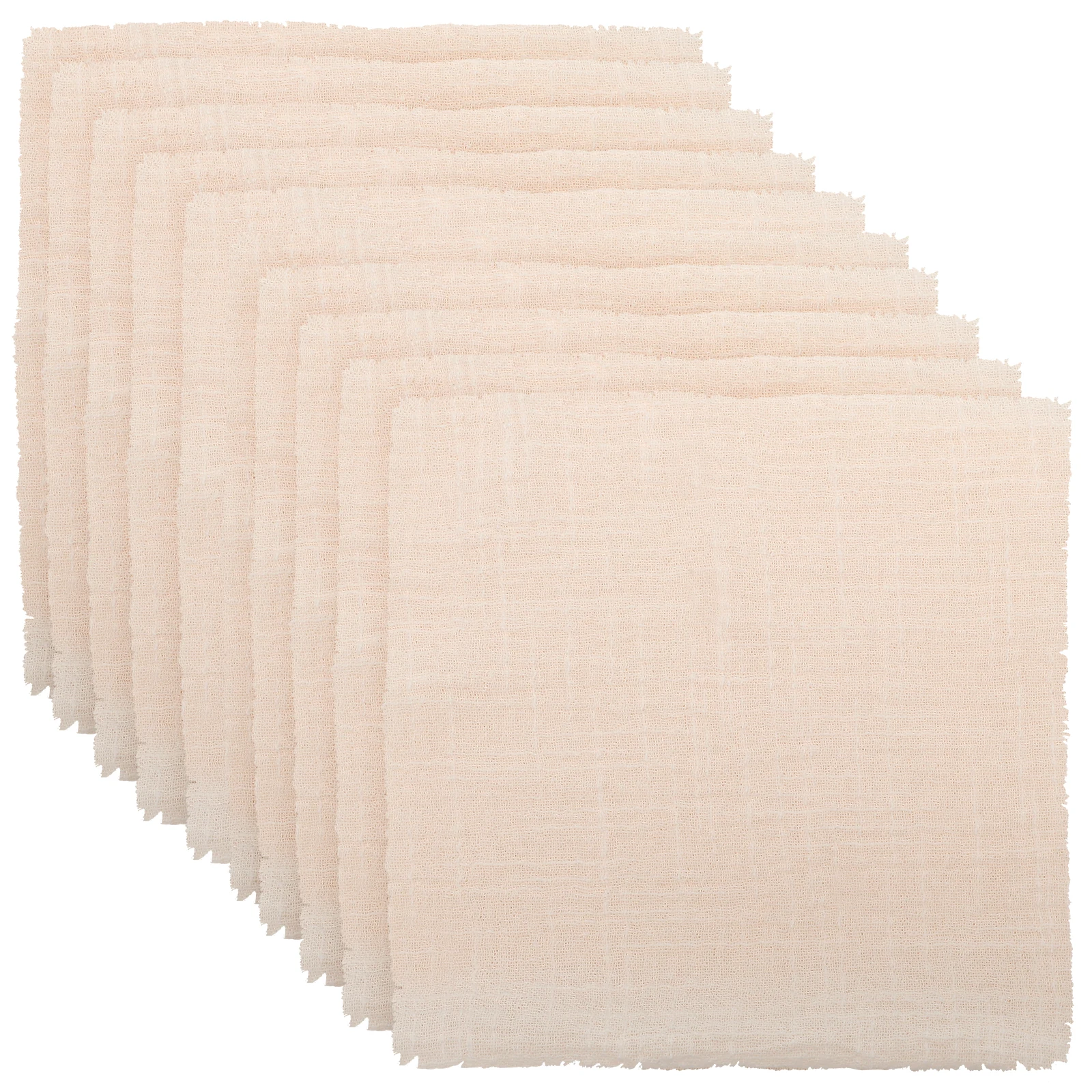 

12 Pcs Napkin Fabric Art Square Holiday Dinner Napkins Cloth Wedding Table Decoration Birthday Reusable