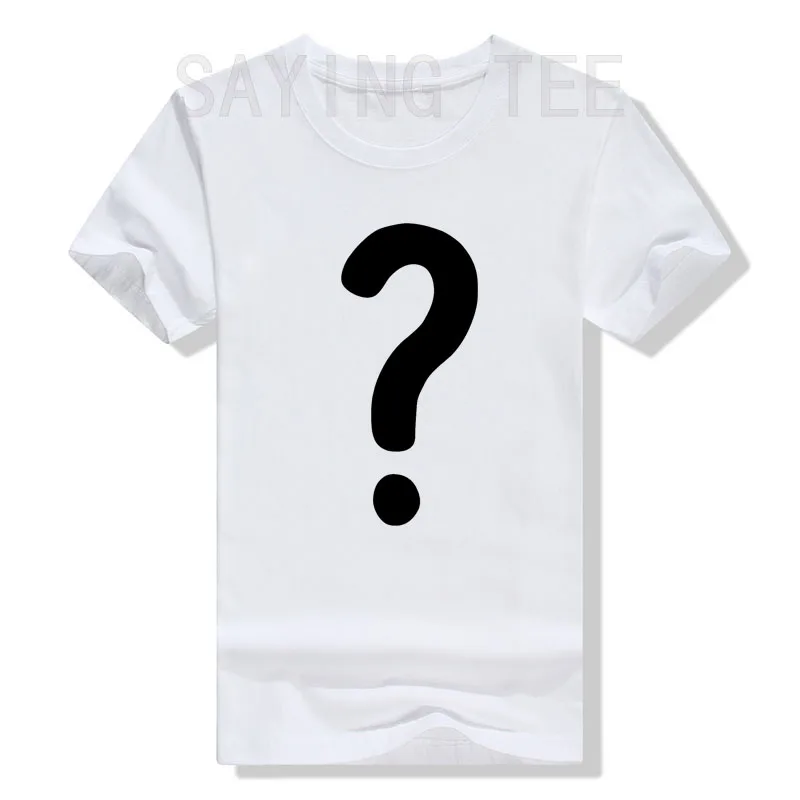 Fragezeichen-Shirt für Paare, Männer, Frauen, Jungen, „Guess Who“-Kostüm-T-Shirt, Fragezeichen „Guess Who“-Shirts, Grafik-Streetwear-T-Shirt, Geschenke – Detail 5