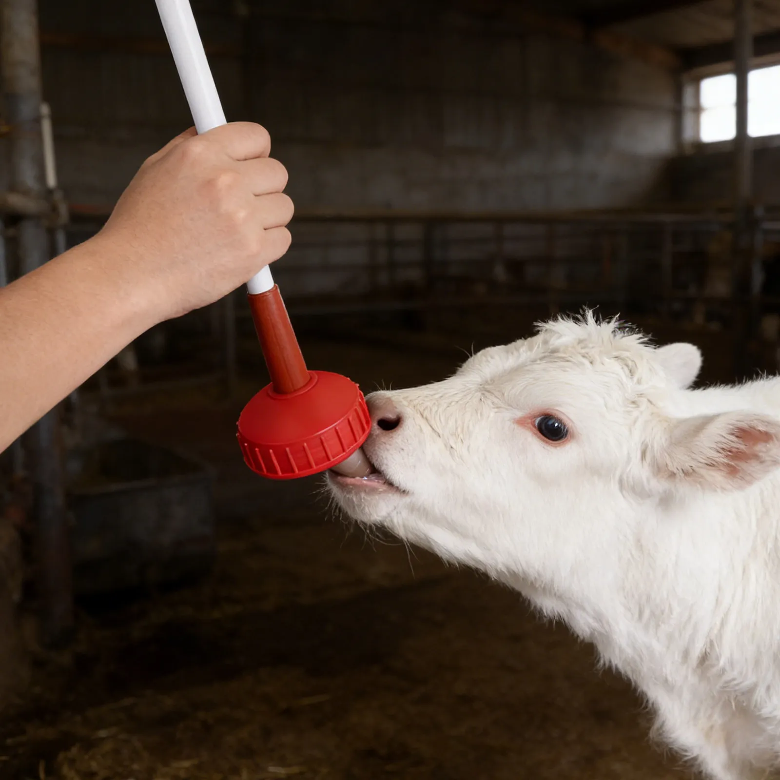 Calf Feeding Bottle Replacement Tube 4L Sheep Milk Replacer Nursing Feeder Livestock Feeding Supplies Accessory for Farm Animals