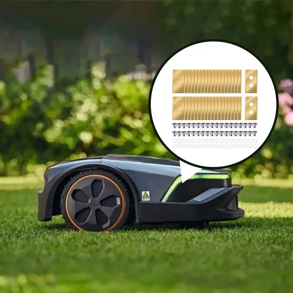 24/30pcs Heavy duty Universal Robot Lawn Mower Accessories Replace Blade Garden Robot Lawn Mower