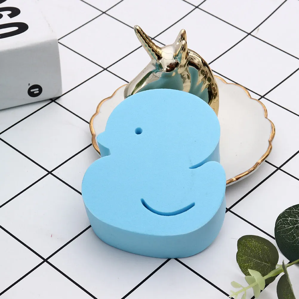 

4Pcs Cartoon Baby Bath Sponge Lovely Shower Sponge Gentle Exfoliating Soft Porous Surface Infant Bath Brush Shower Brush