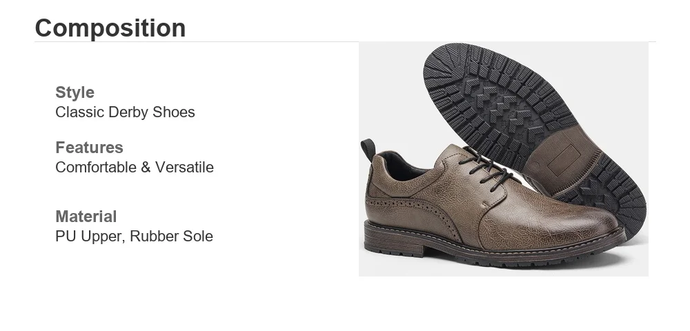 Herrenschuhe Marke 2026 Komfortable Modische Schuhe Herren Leder – Detail 1