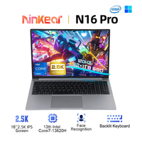 Ninkear N16 Pro Laptop Intel Core i7-13620H WiFi 6 2.5K 120Hz 32GB DDR4 1TB SSD Windows 11 Gaming Laptop Computer Notebook