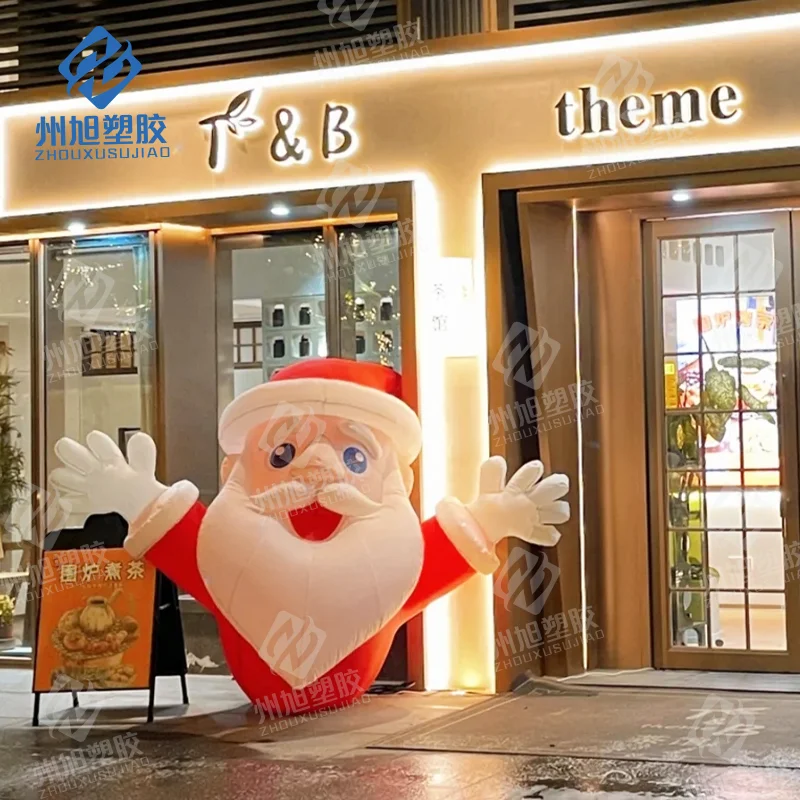 Festival inflatable santa claus new year old man for festival holiday decoration advertising