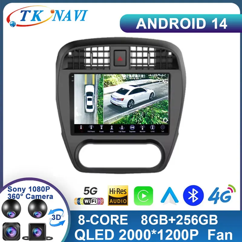 Android 14 For Nissan Classic Sylphy 2006-2011Car Radio QLED Auto Screen Player Navigation Multimedia Bluetooth Carplay AUTO BT