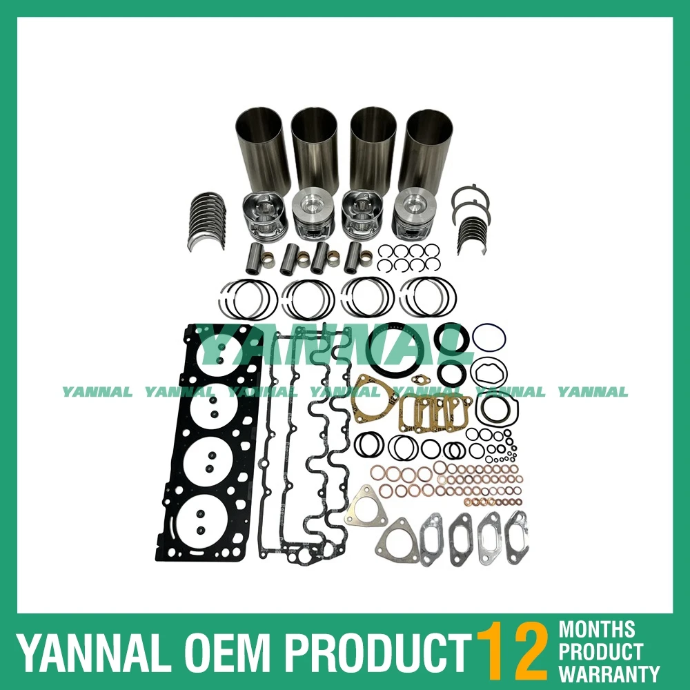 For Deutz BF4M2011 Overhaul Rebuild Kit With Gasket Set Bearing Engine Parts