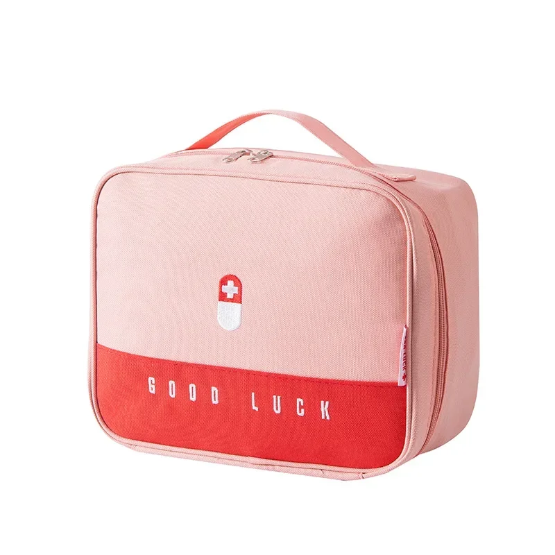 Large-Capacity Thickened Medicine Box Layered Family First Aid Kit Medicine Boxes Medicine Cabinet Portable Fabric Storage Bag