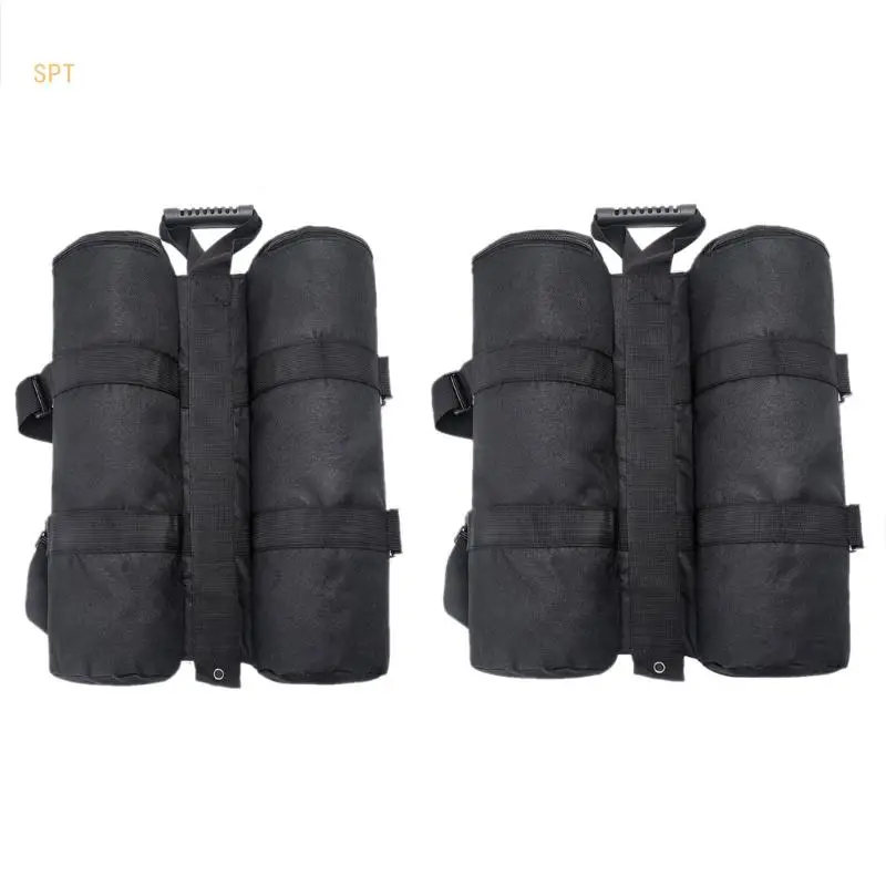 

Set of 4Pcs 600D Oxford-Cloth Canopy Tent Weights Bag Sand Bags Tent Weights Bag 714F