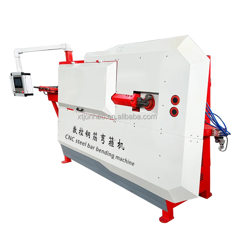 Effizienz Steel Hoop Rebar Straightening End Forming Stainless Steel Bar Bending Machine