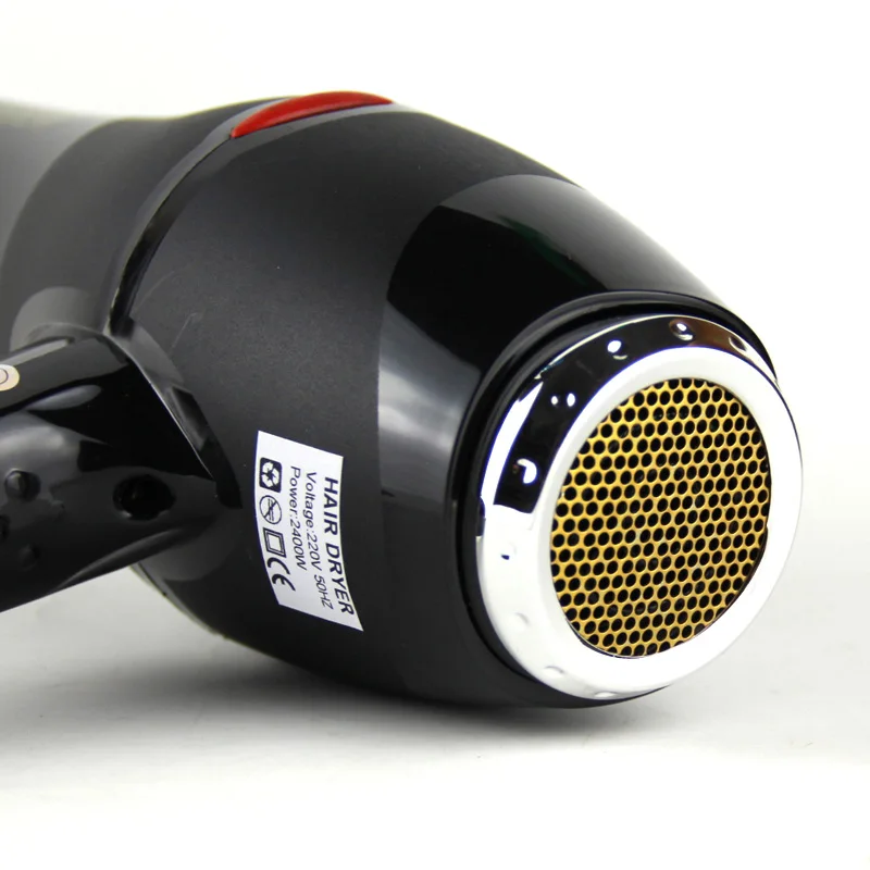 Com 7 presentes de alta qualidade salão de beleza ajuste de ar quente e frio profissional salão de cabeleireiro secador de cabelo secador de cabelo