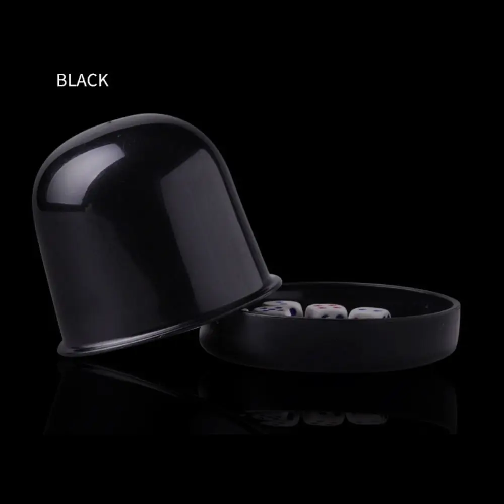 

Набор кубиков для настольной игры для ролевых игр, чашка для игральных костей для барных костей с базой, шейкер для костей для вечеринки, ночного клуба, 5 шт., шесть боковых кубиков