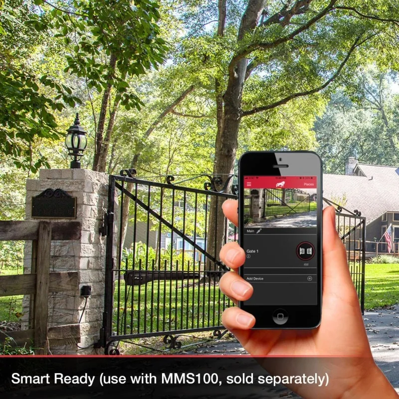 リモコン付き自動ソーラー対応ゲートオープナーキット 最長16フィートまたは550ポンドまで対応