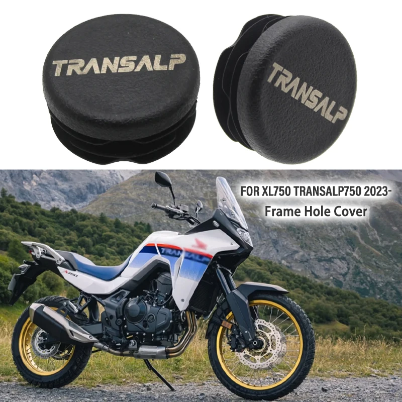 2PCS Motorcycle Frame Hole Cover Caps Plug Decorative Frame Cap Set Accessories For Honda XL750 Transalp XL 750 xl750 2023