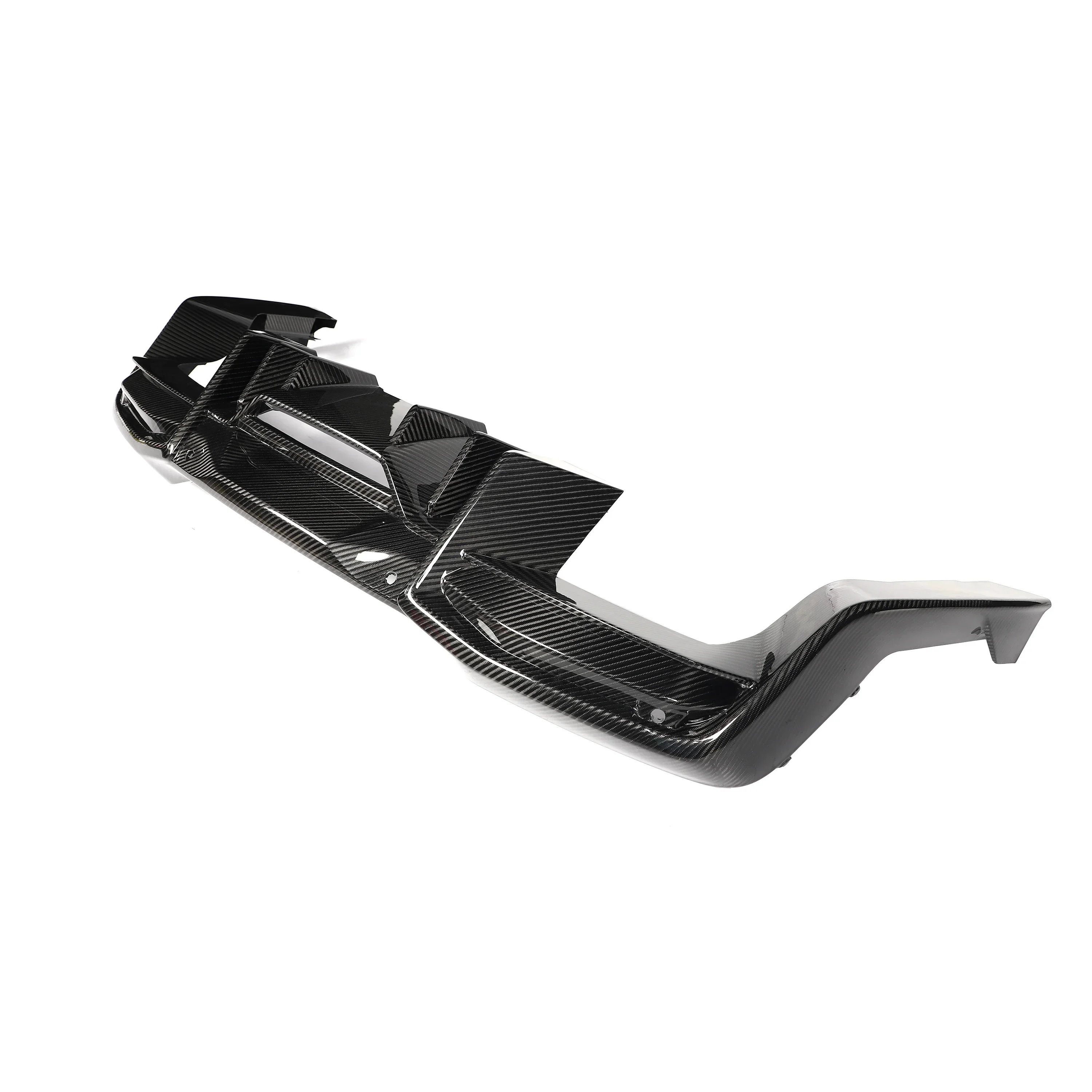 Factory Direct Dry Carbon Fiber Rear Diffuser Lip Bumper Body Kits for Mustang S650 GT Coupe 2024